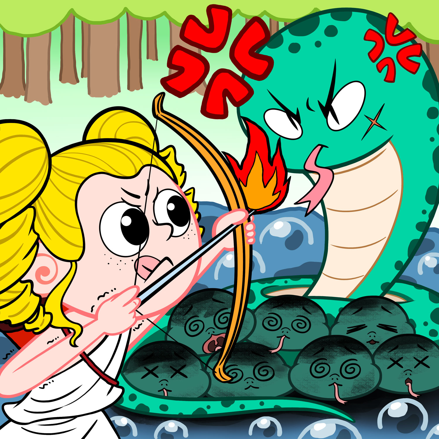 Hercules and the Nine-Headed Hydra P2丨A Mighty Tale From Ancient Greece