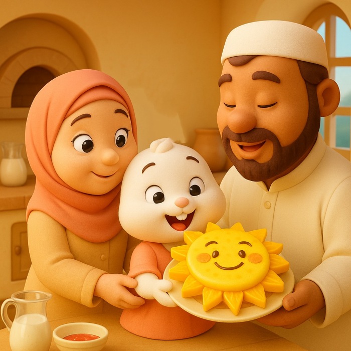 مومو وكعكة الشمس