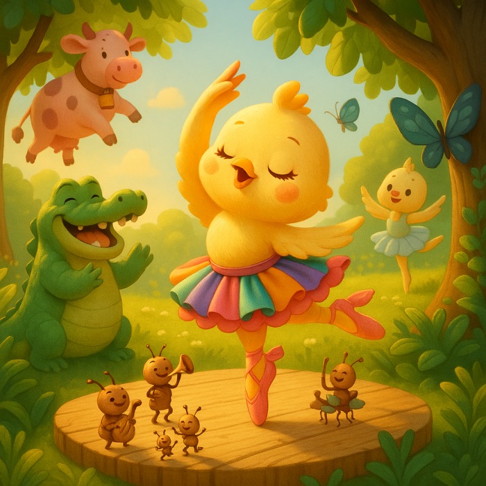 اكتشف مهاراتك: توتة الكتكوتة راقصة الباليه