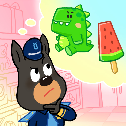 Who Took the Dinosaurs and Ice Cream? P4丨Safety Sheriff Labrador👮