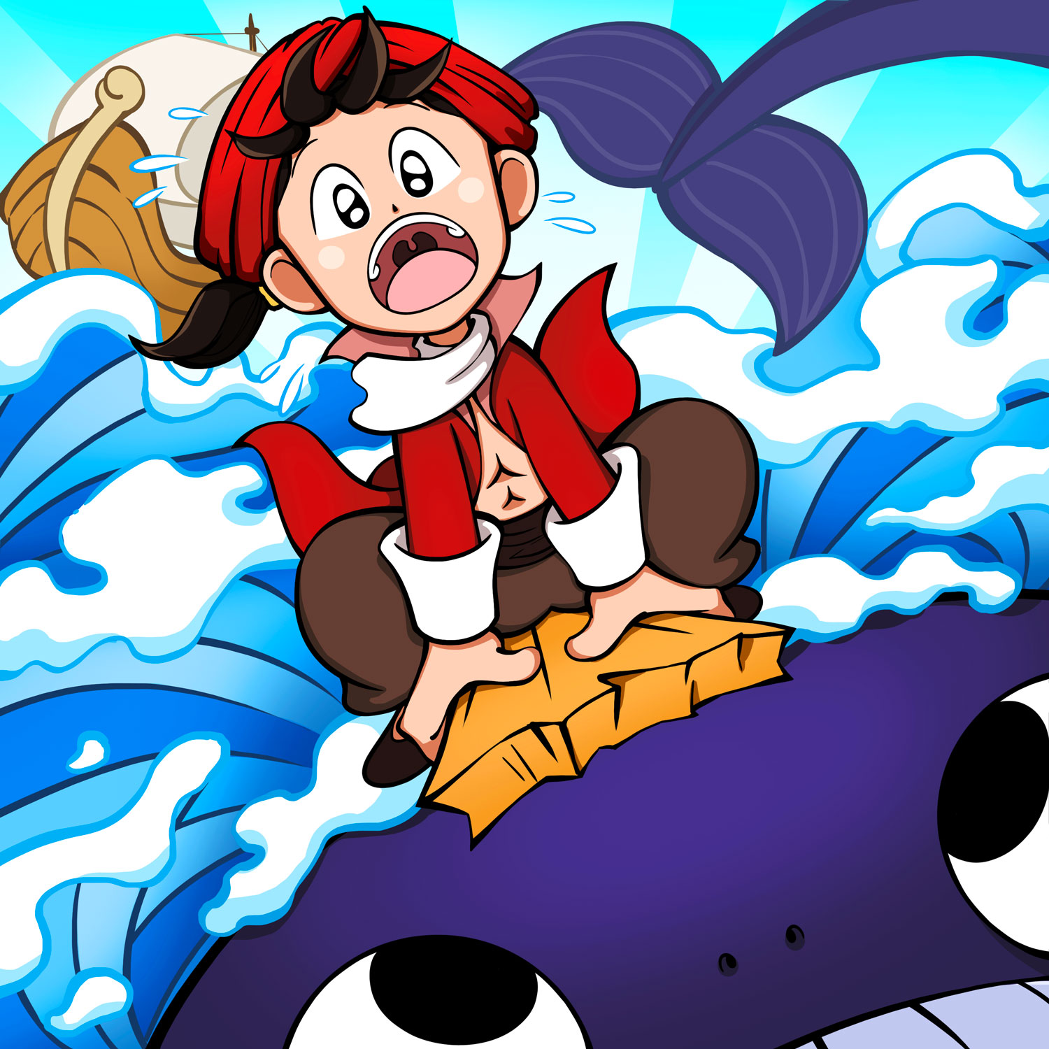 The Adventures of Sinbad: The Whale Island P2丨A Thrilling Adventure Story from the Arabian Nights