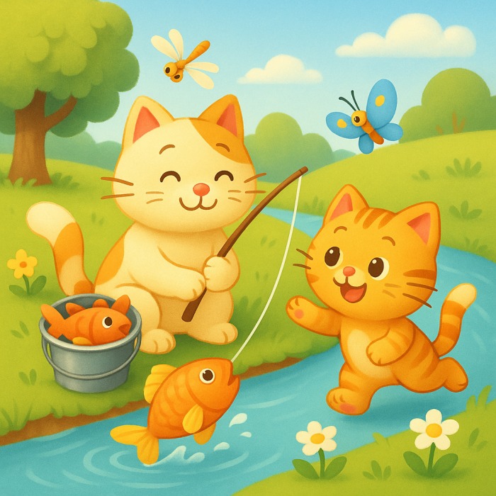 Step 231: Little Kitten Goes Fishing丨Focus On The Goal