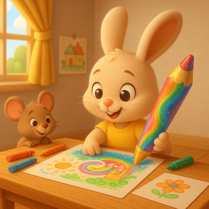 Bedtime Stories: Mica's Lucky Pencil🖌️