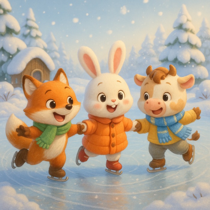 قصص ممتعة: رقصة الفالس على الجليد