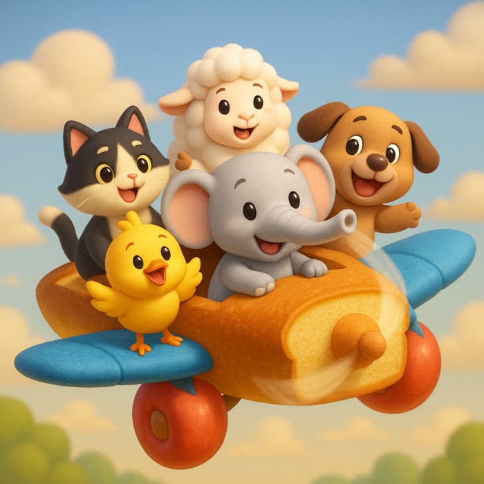 قصص ممتعة: توت والرغيف الطائر العجيب