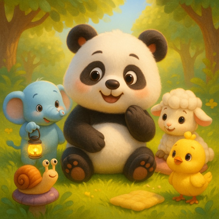 قصص ممتعة: الباندا بطل التدحرج