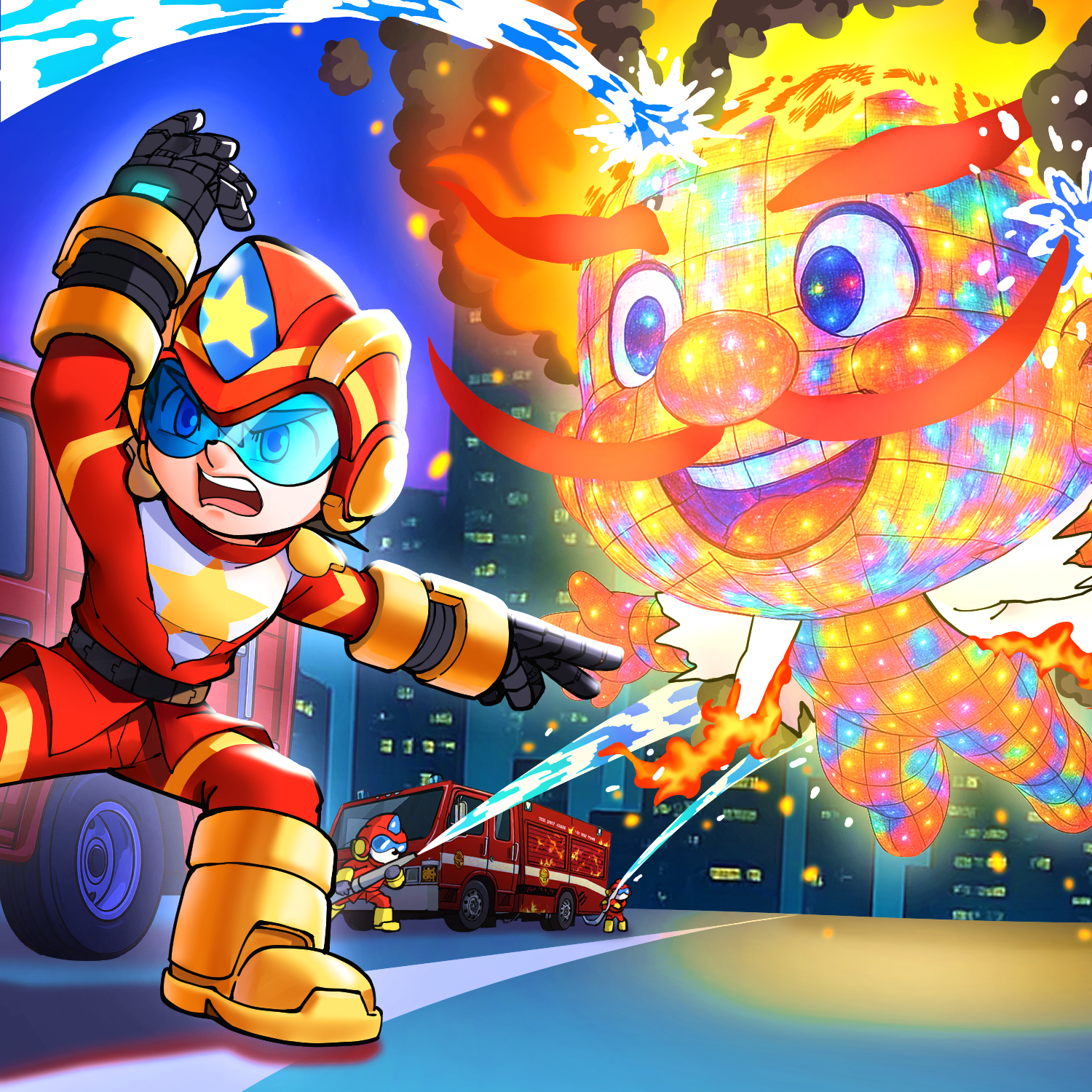 A Big Burning Lantern P2丨The Marvelous Fire Chief episode artwork