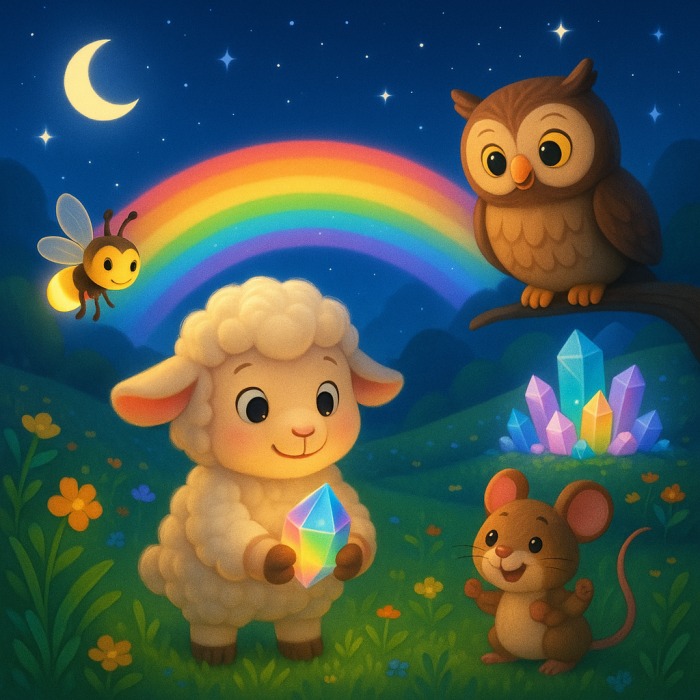 Bedtime Stories: Lila and the Nighttime Rainbow🌈