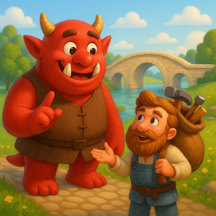 The Ogre Who Built a Bridge丨Aesop's Fables from Every Land