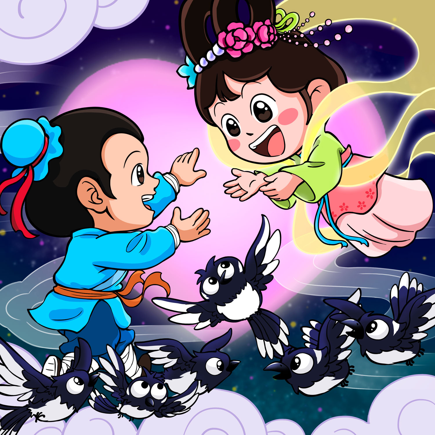 The Cowherd and The Weaver Girl P1丨A Romantic Folktale from China