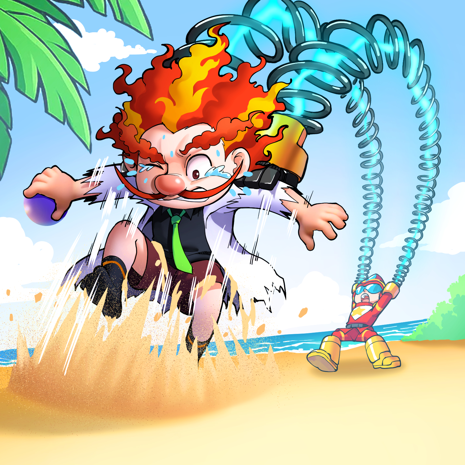 Coconutty Beach Treasure Hunt P1丨The Marvelous Fire Chief episode artwork