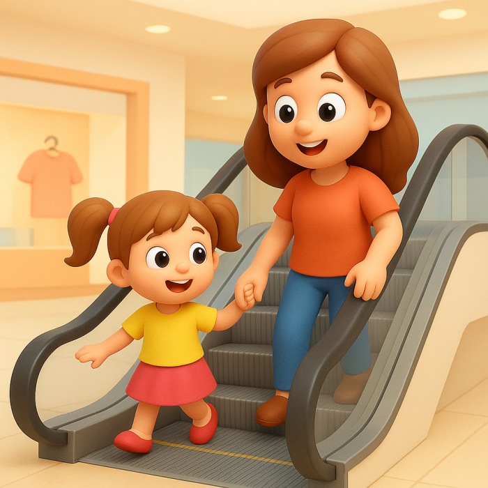 I Can Ride the Escalator丨Sunnie's Music Story🎶