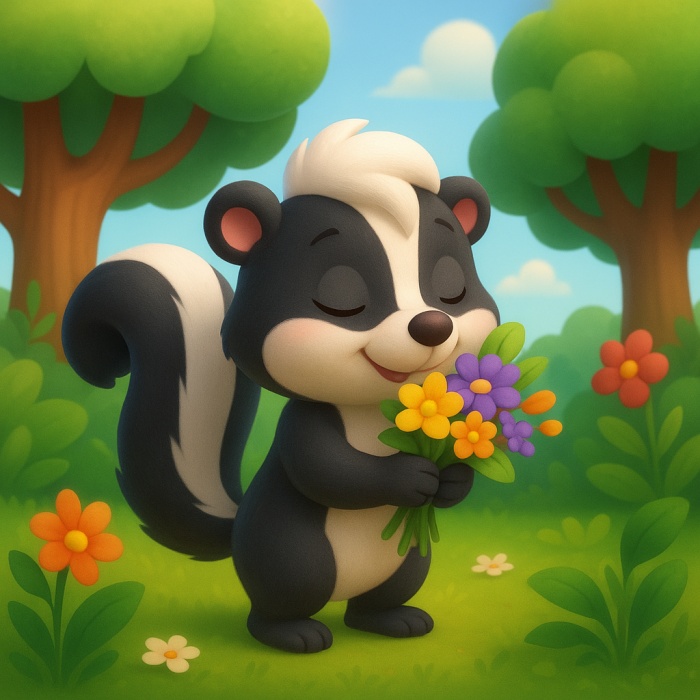 Bedtime Stories: Smelly Skunk Gets a New Scent😶‍🌫️