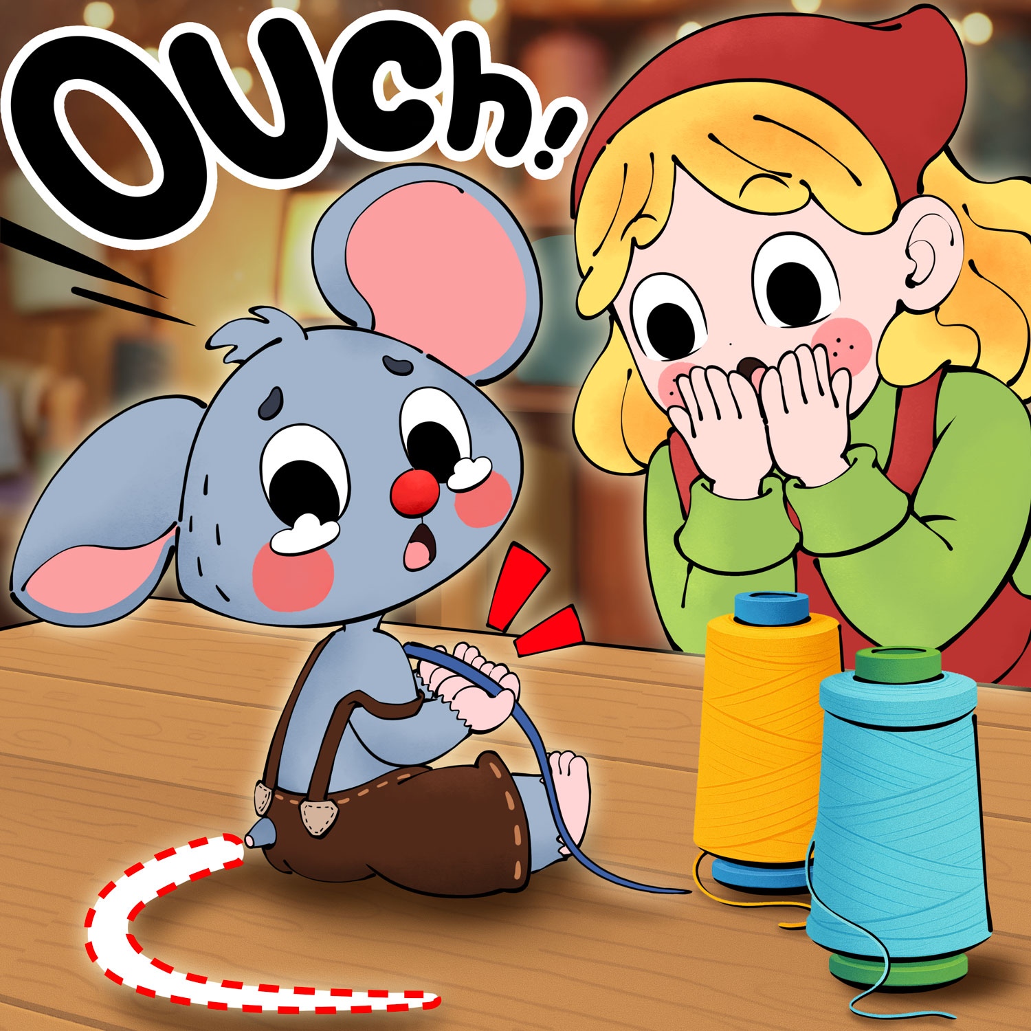 The Mouse and His Tail P1丨A Heartwarming Folktale from Persia