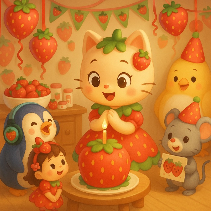 حفل الفراولة لدى ميوميو