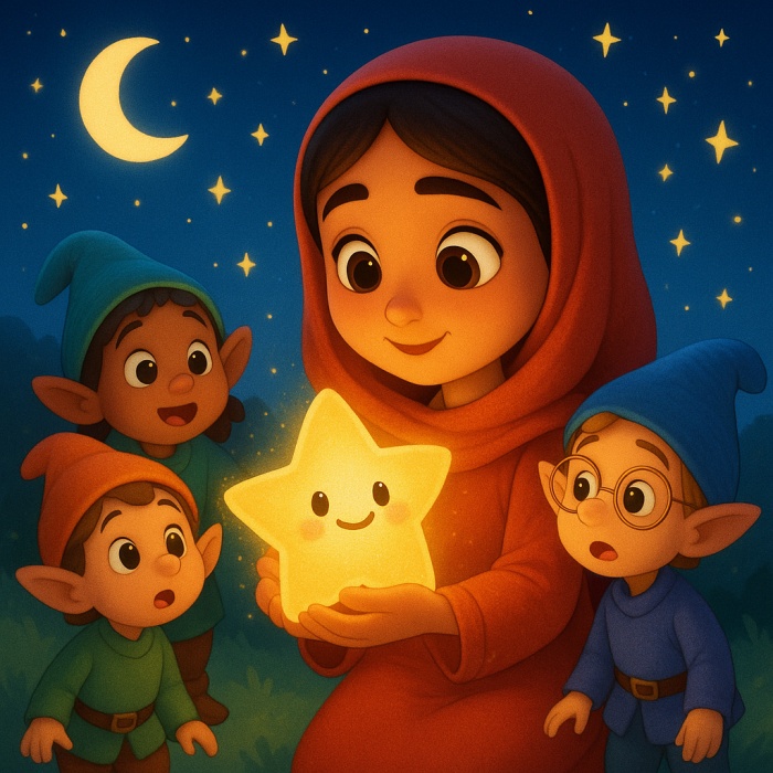 قصص قبل النوم: رحلة البحث عن النجم الأصغر