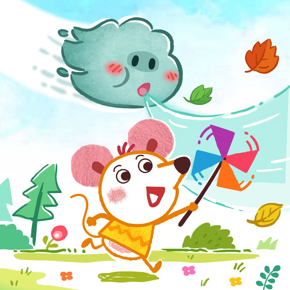 الفئران الثلاثة: مساعدة الطفلة رياح في البحث عن والدتها