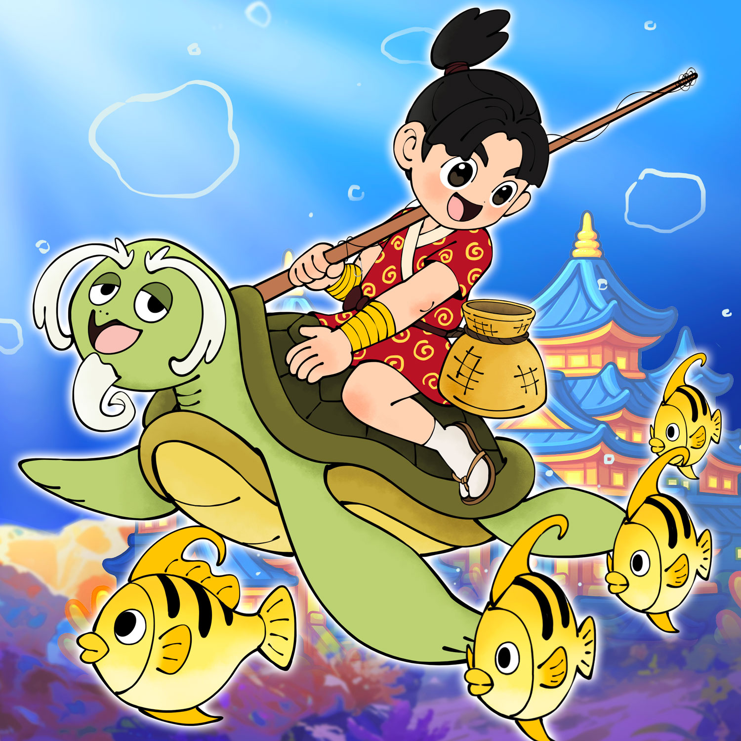 Urashima Tarō P2丨Aesop’s Fables from Every Land