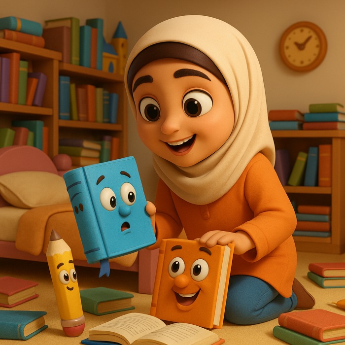 حكايات ما قبل النوم:  عالَم الكتب السحري