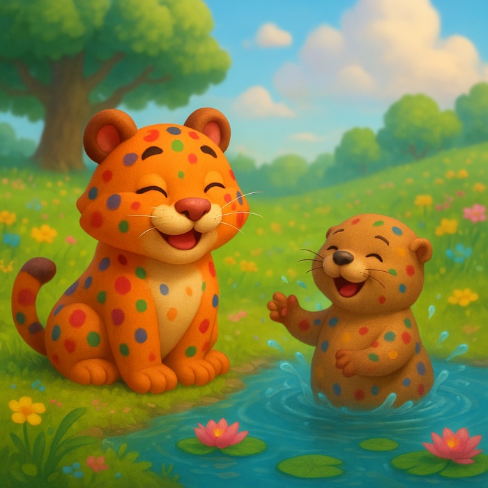 Good Night, Spotty Tiger🐯 Good Night, Spotty Tiger🐯