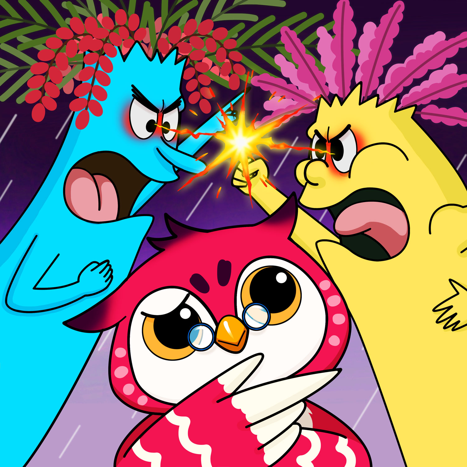 The Fight between Date Palm and Tamarisk P1丨Aesop’s Fables from Every Land