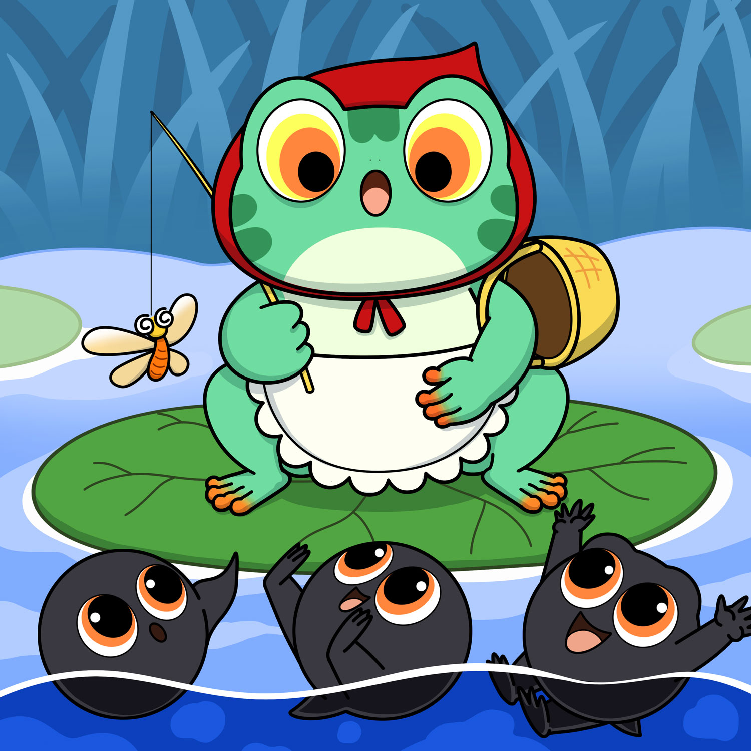 Little Tadpole Looking for Mama P2丨Aesop’s Fables from Every Land