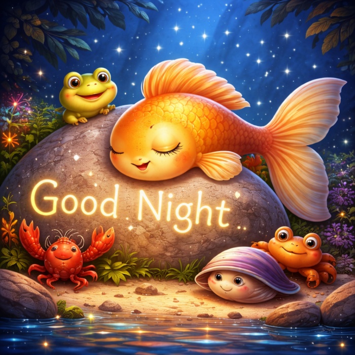 Good Night, Little Carp🐟