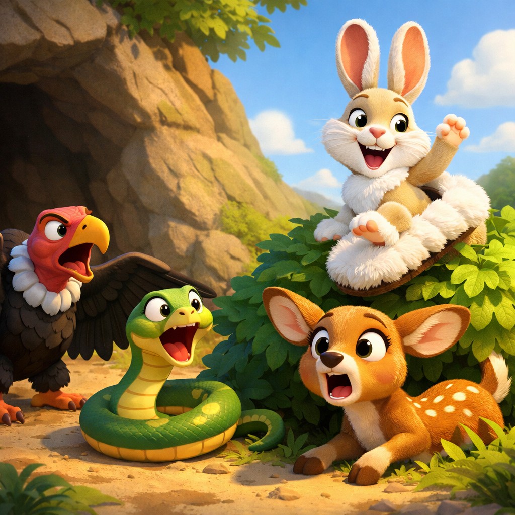 The Rabbit and the Sandal P1丨Aesop’s Fables from Every Land