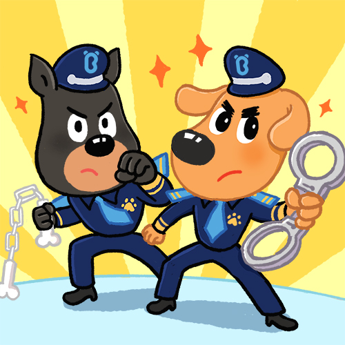 Surrender! You Big Meanies P3丨Safety Sheriff Labrador👮