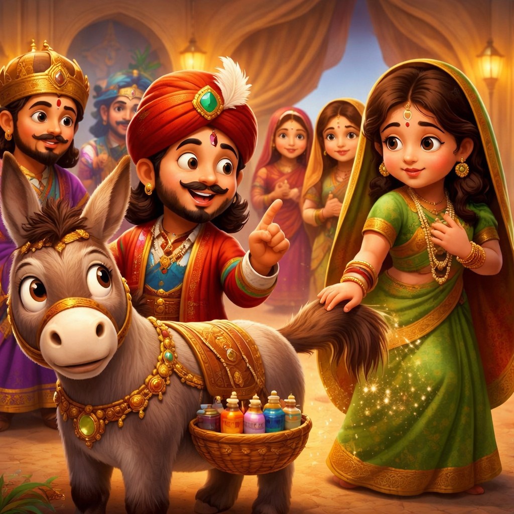 The Magical Donkey's Perfumed Tail P2丨Aesop’s Fables from Every Land