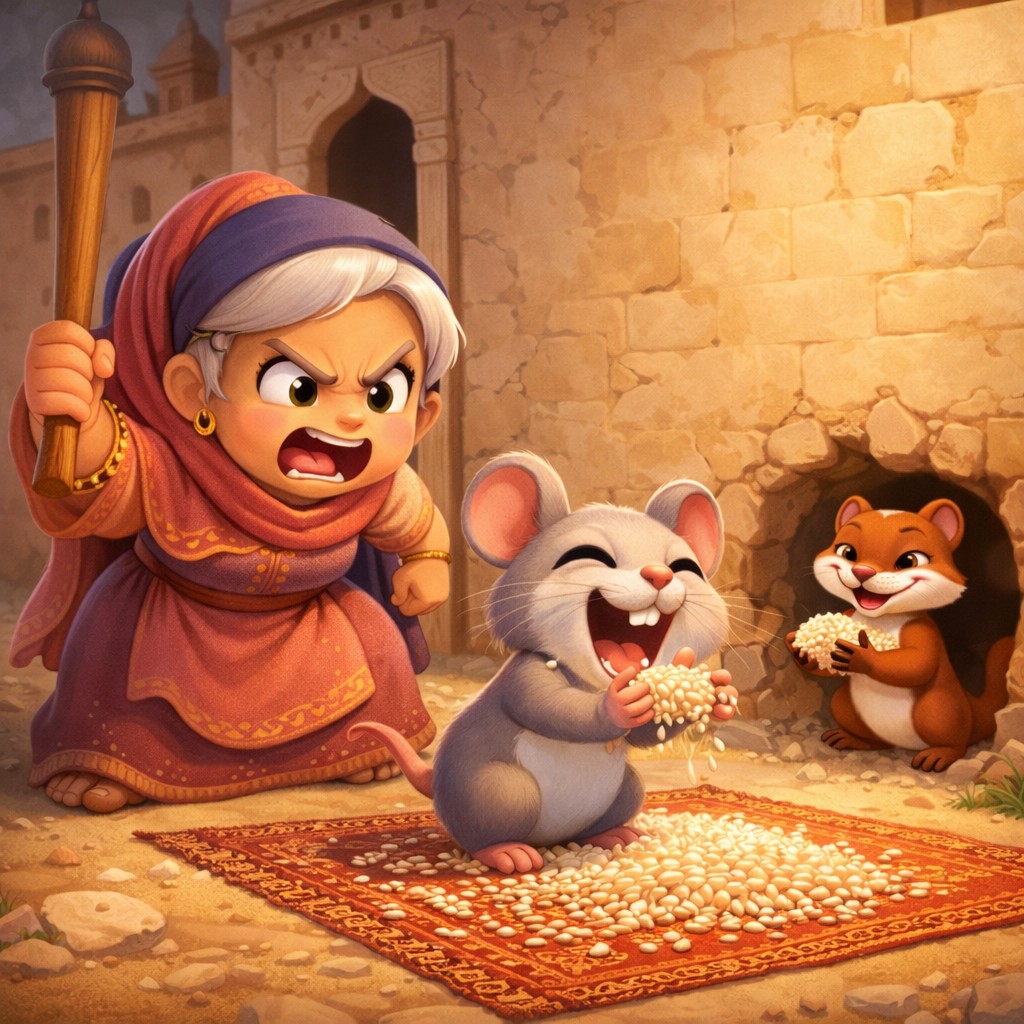 The Mouse and the Weasel丨Aesop’s Fables from Every Land