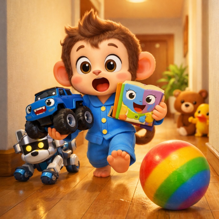 قصص عن العادات الحسنة: ليلة هروب الألعاب