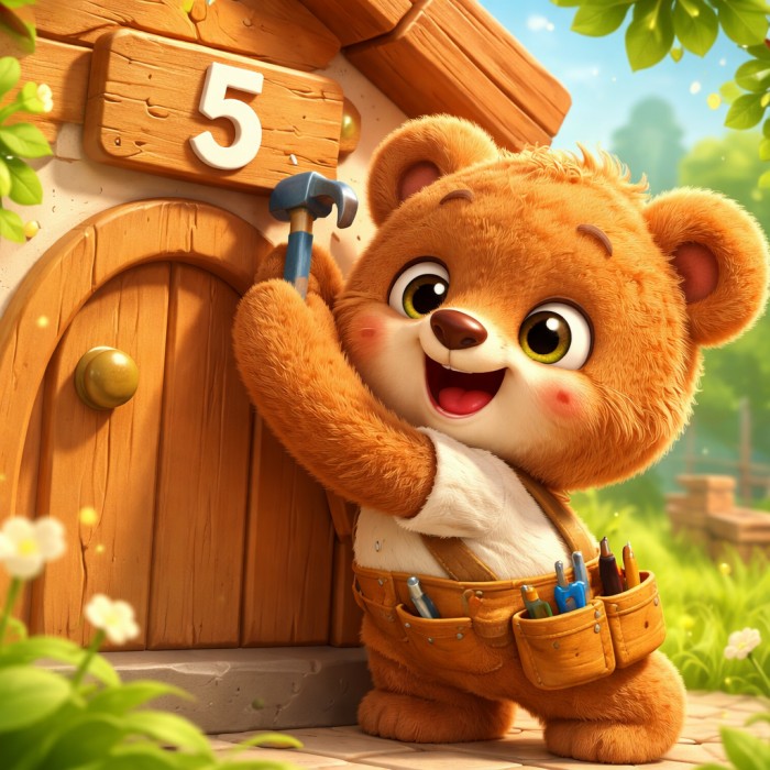 Bedtime Stories: Fluffy Bear Searches for Happiness💓