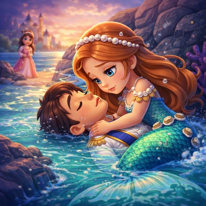 World Classic Fairy Tales: The Daughter of the Sea (1)🧜‍♀️