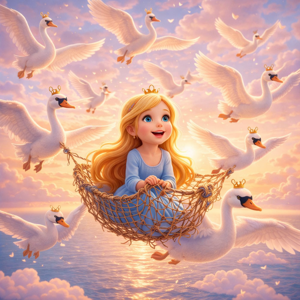 World Classic Fairy Tales: The Wild Swans（2）🦢