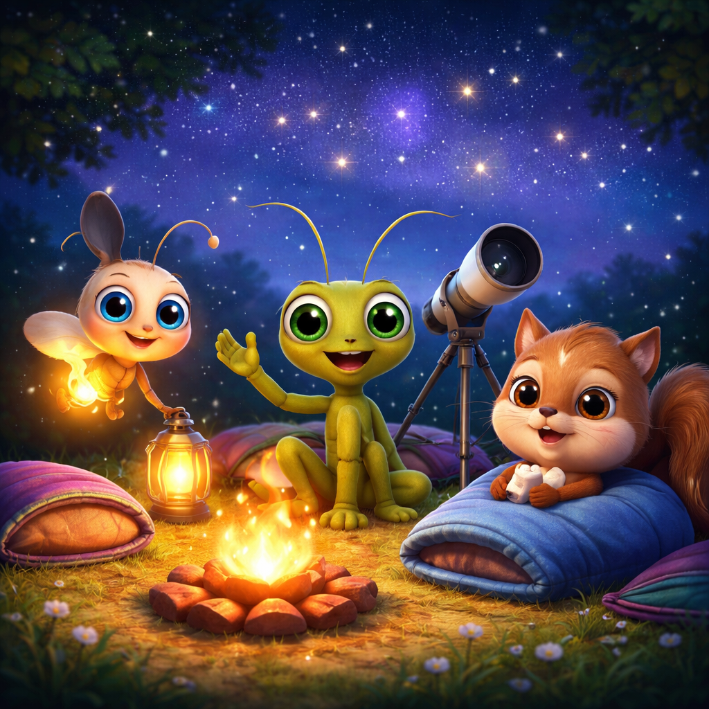 Bedtime Stories: Trouble at the Stargazer Club🎆