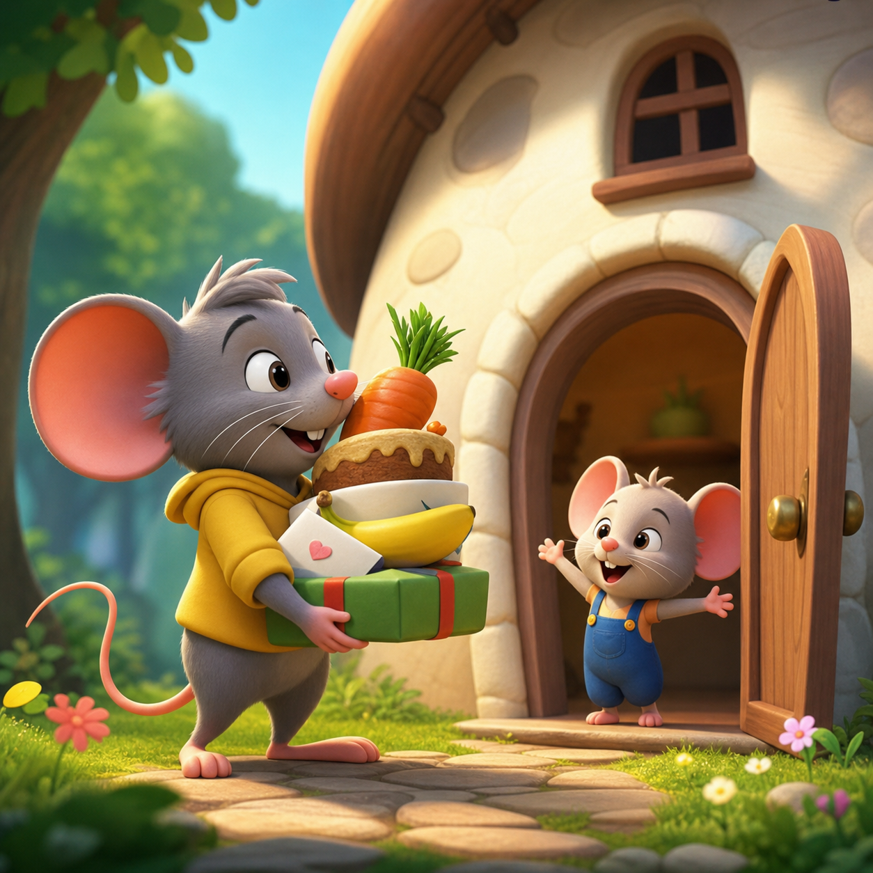 Bedtime Stories: Little Mouse’s Birthday Surprises🎁
