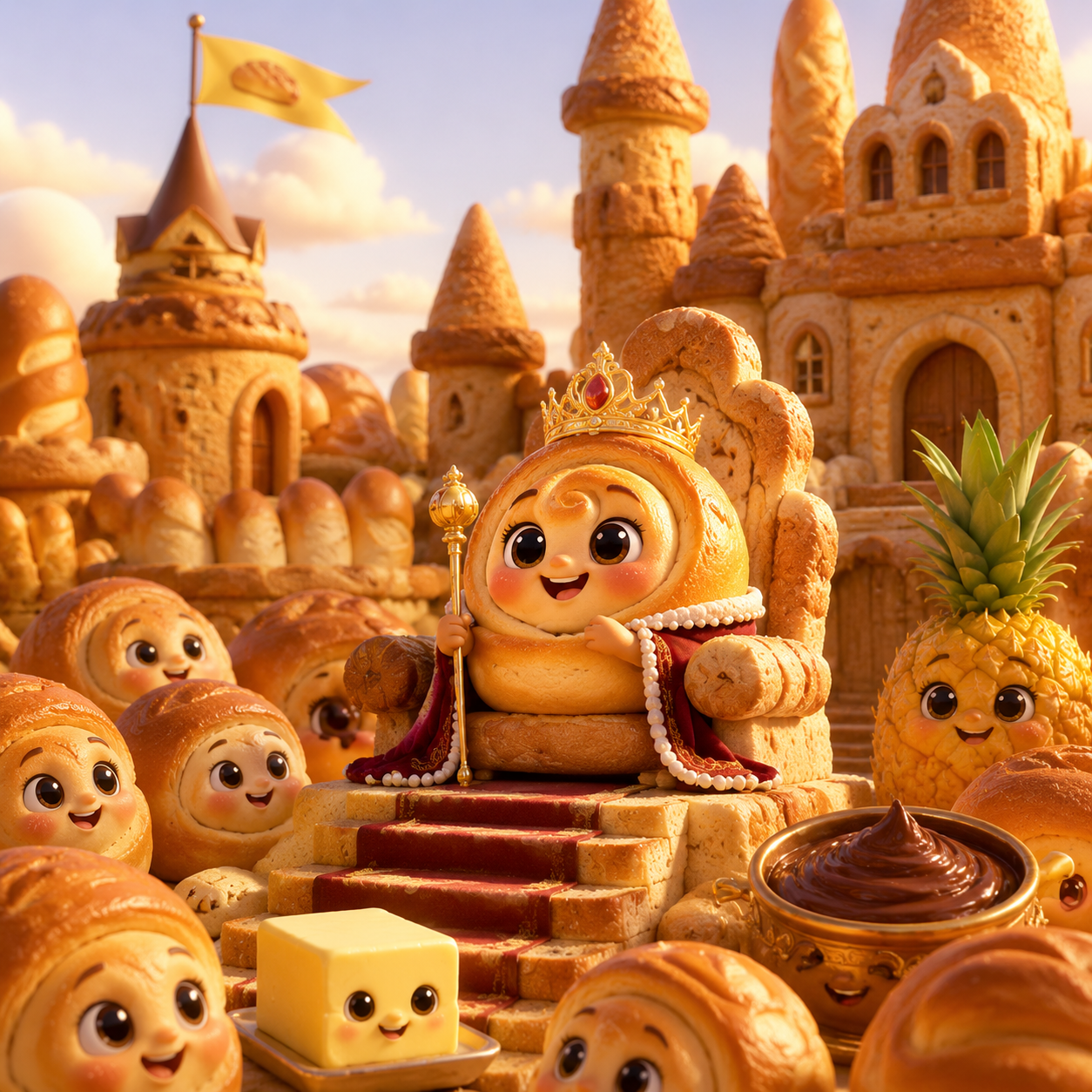 قصص حول الصداقة: الخبزة الملفوفة الصغيرة episode artwork