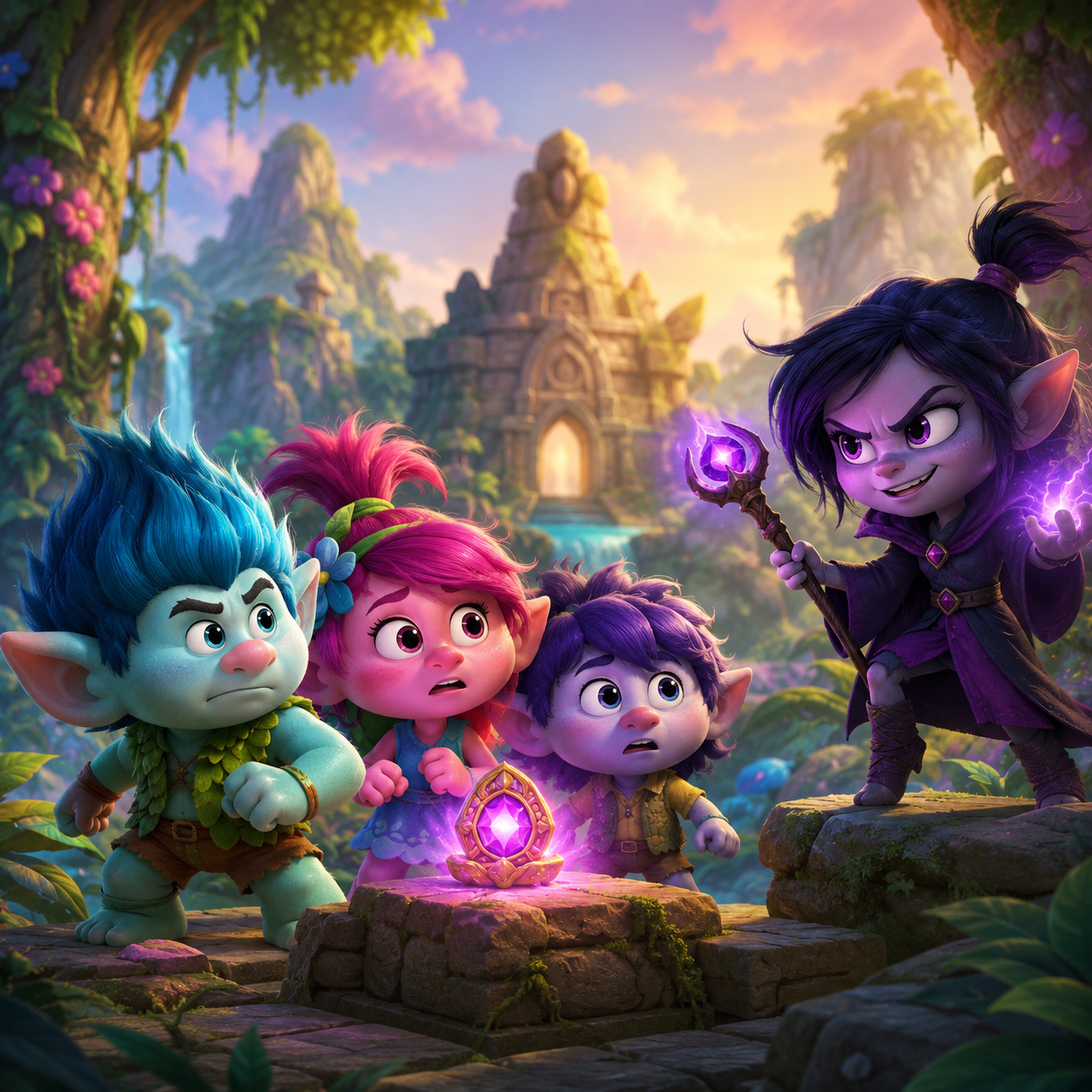 Bedtime Stories: The Great Quest at Mystic Isle🌟