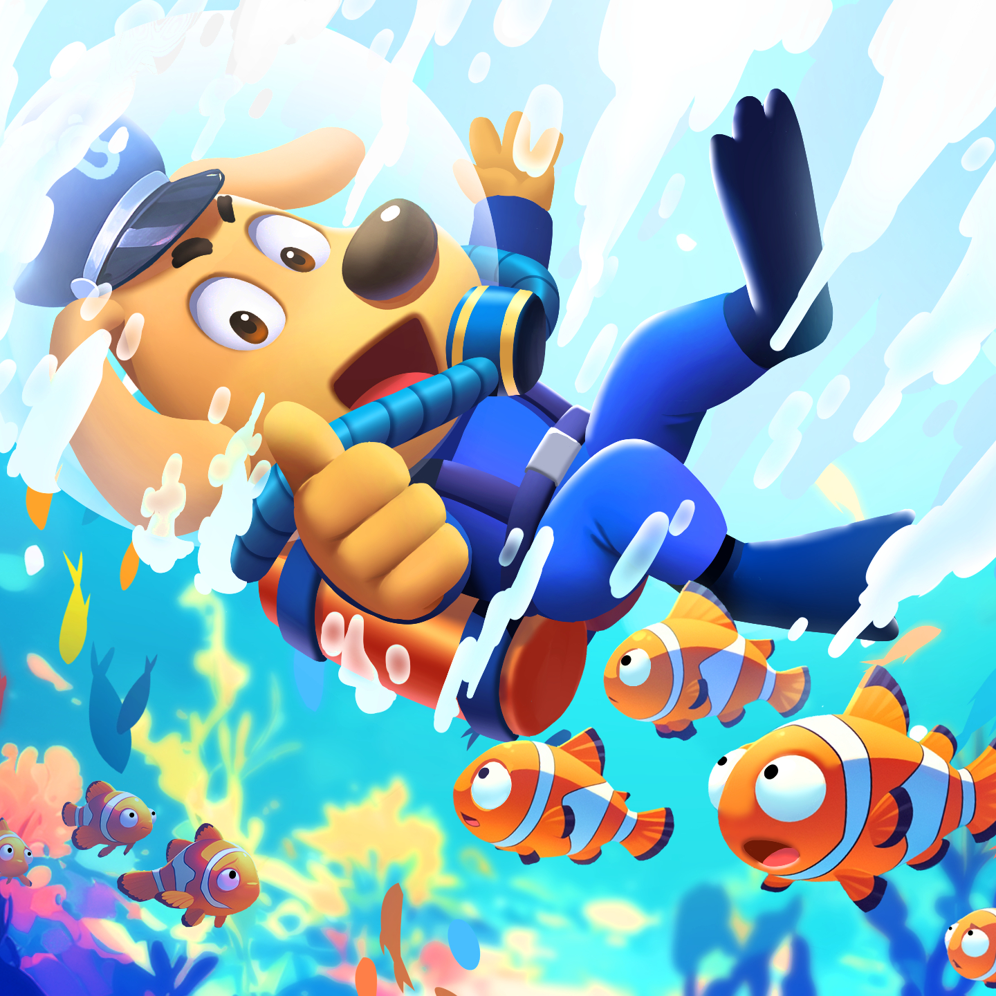 The Secret of Ocho's Water Park P6丨Safety Sheriff Labrador👮 episode artwork