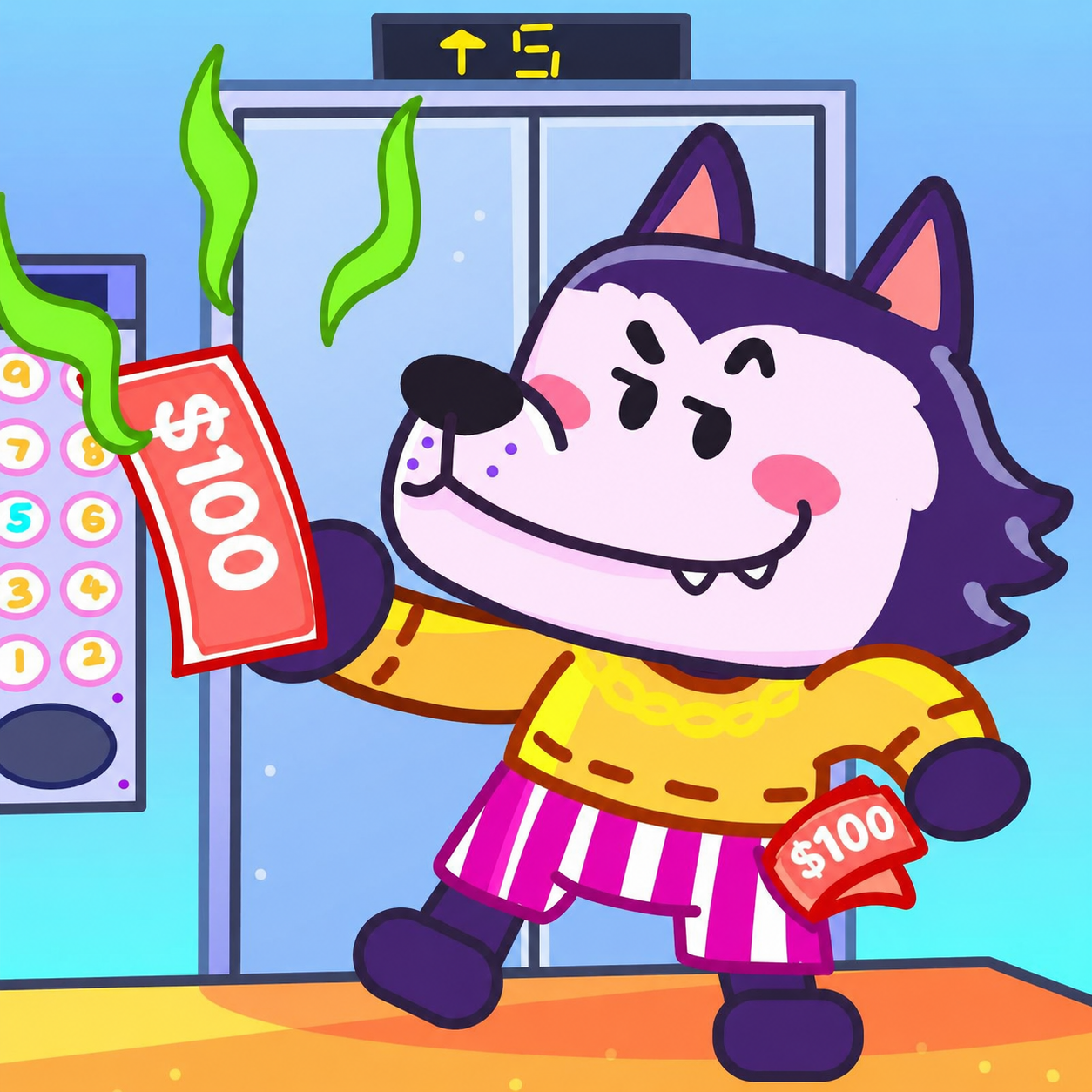 Safety Sheriff Labrador👮: Elevator Theft👻 episode artwork