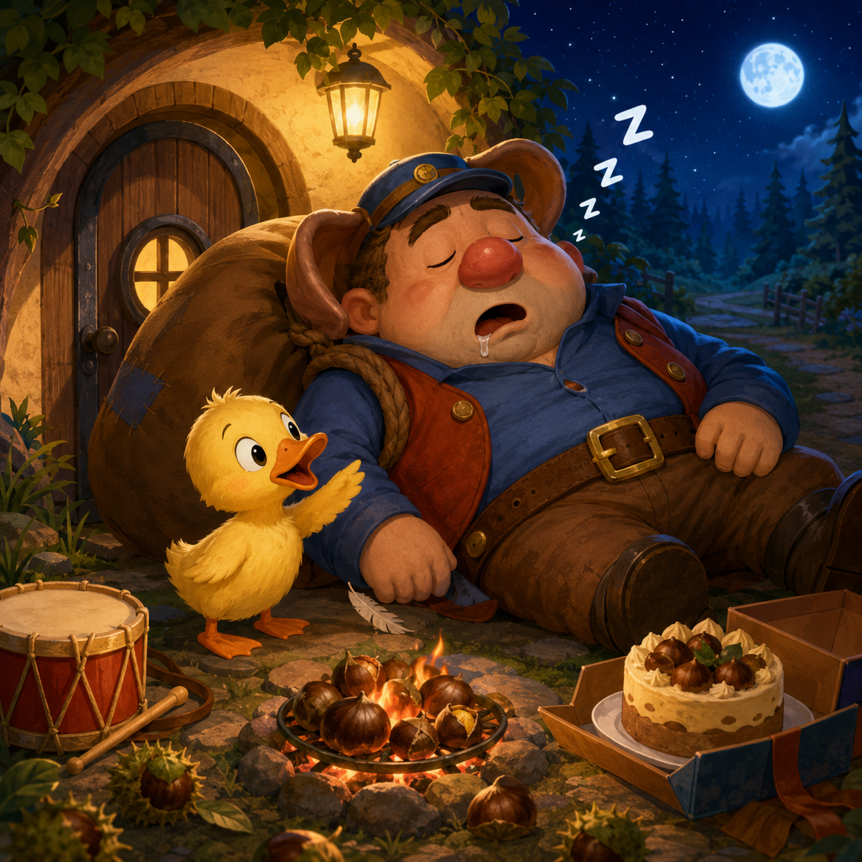طابت ليلتك أيها البط الصغير الذي أيقظ عملاق التوصيل episode artwork