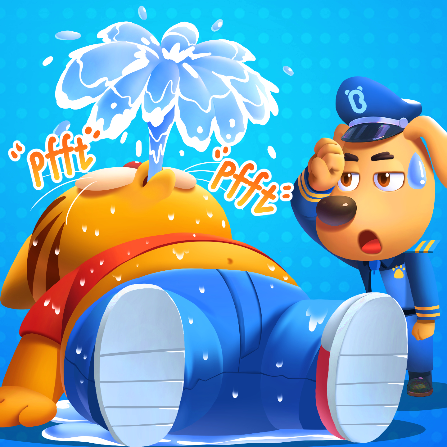 The Water Monster in Lake Lunar P3丨Safety Sheriff Labrador👮 episode artwork