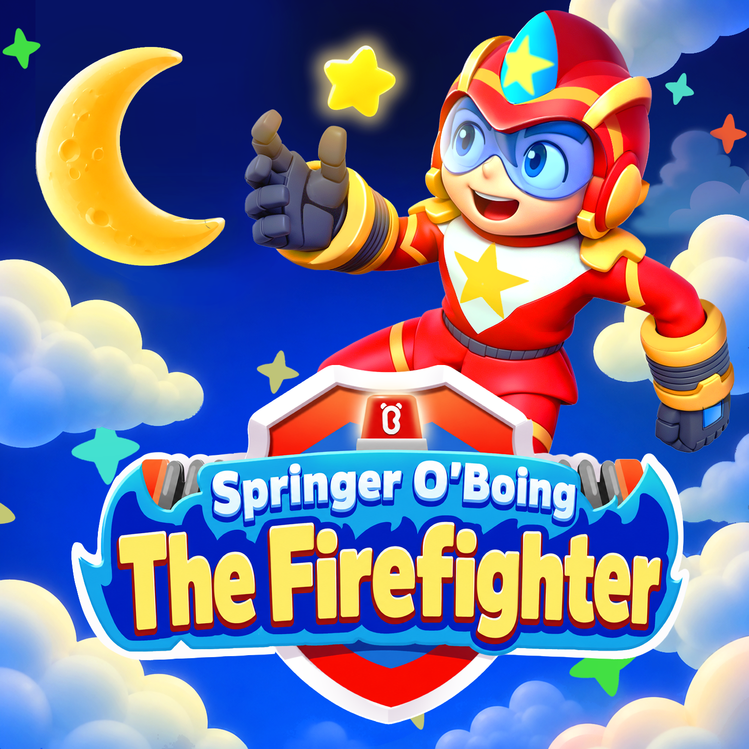 Shh… Quiet, Quiet丨Springer O'Boing the Firefighter episode artwork