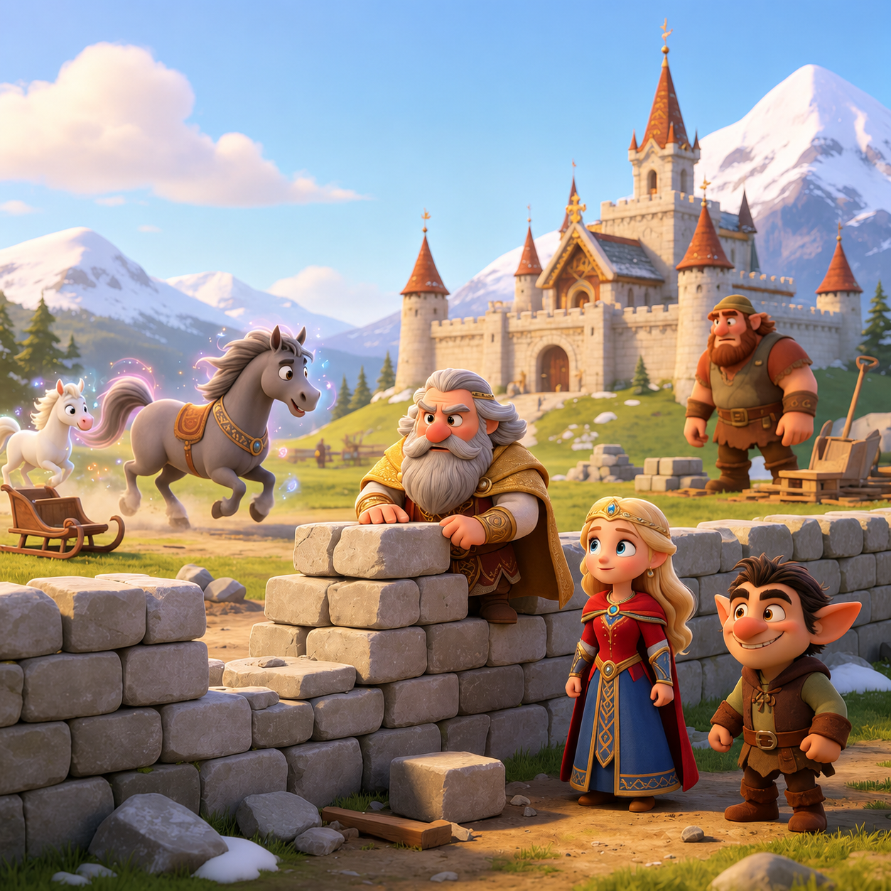The Mighty Builder丨Aesop’s Fables from Every Land episode artwork