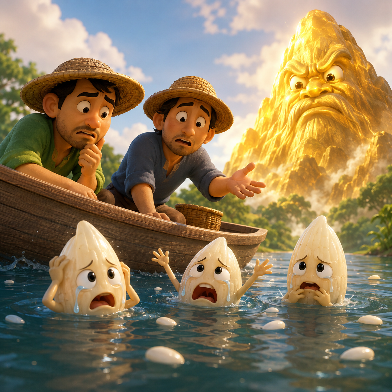 The Golden Mountain and the Weeping Rice丨Aesop’s Fables from Every Land episode artwork