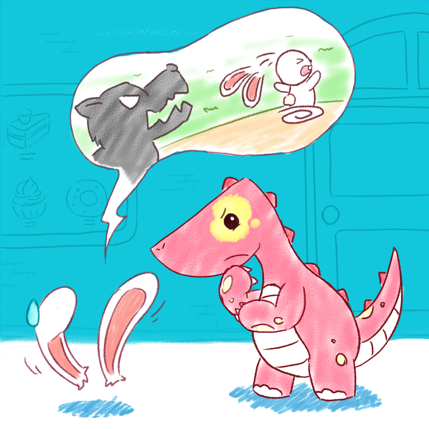 متجر الكعك للديناصور المنقط 6: أذنا الأرنب episode artwork