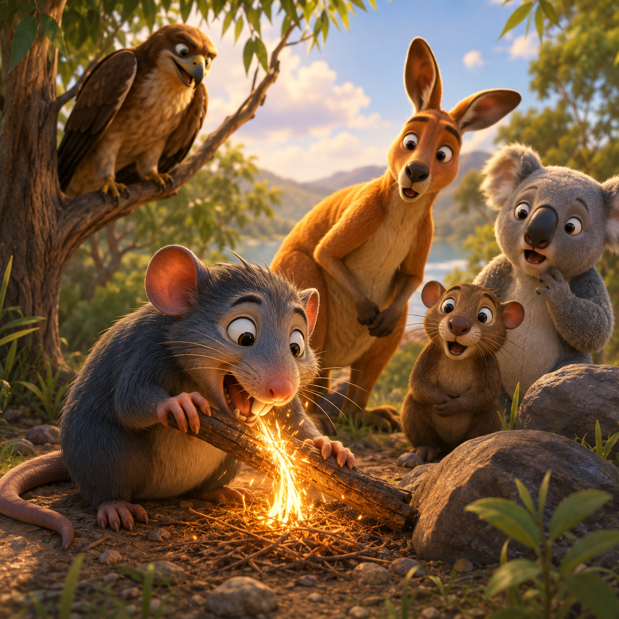 Australian Aboriginal Folk Tales: The Secret of Fire丨Aesop’s Fables from Every Land episode artwork