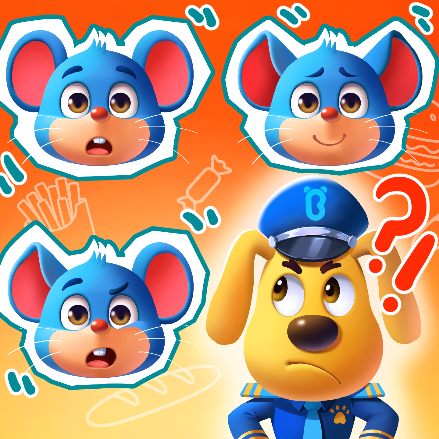 The Suspicious Big Eaters P2丨Safety Sheriff Labrador👮 episode artwork