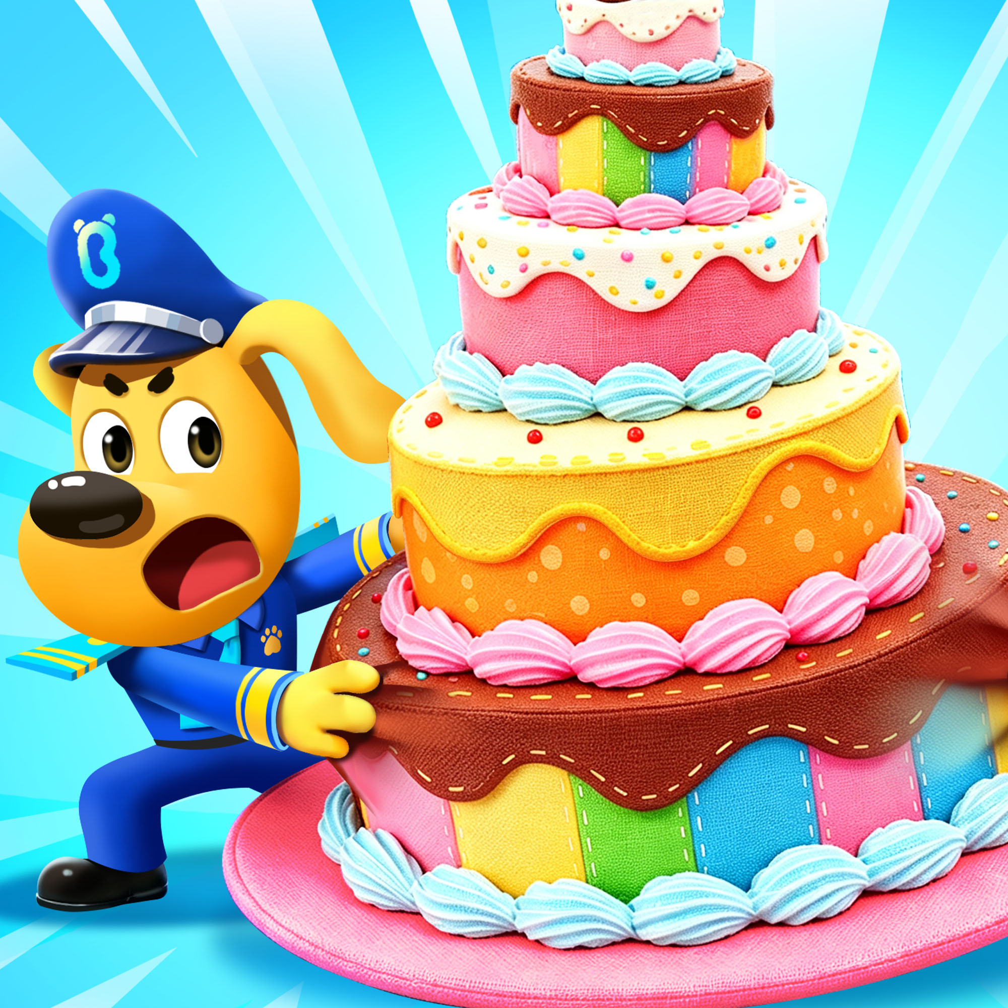 On the Trail! Dunn Porker with the Cake-shaped Hat P3丨Bubble Island